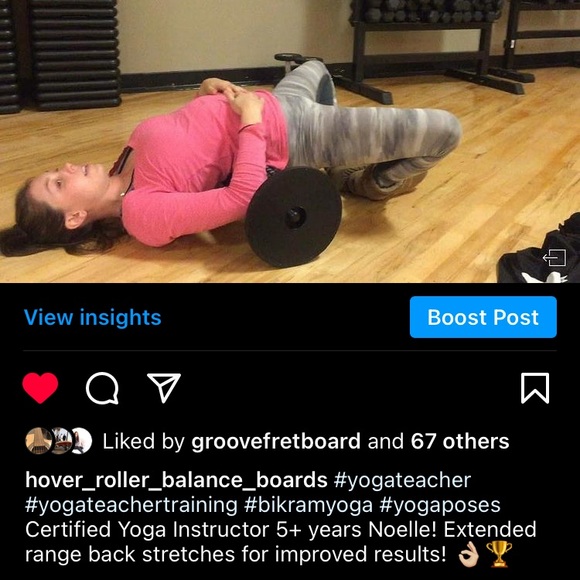 TriggerPoint 26” Grid Foam Roller Patented 10” Wheel Adapter Kit Full Assembly - Picture 6 of 16